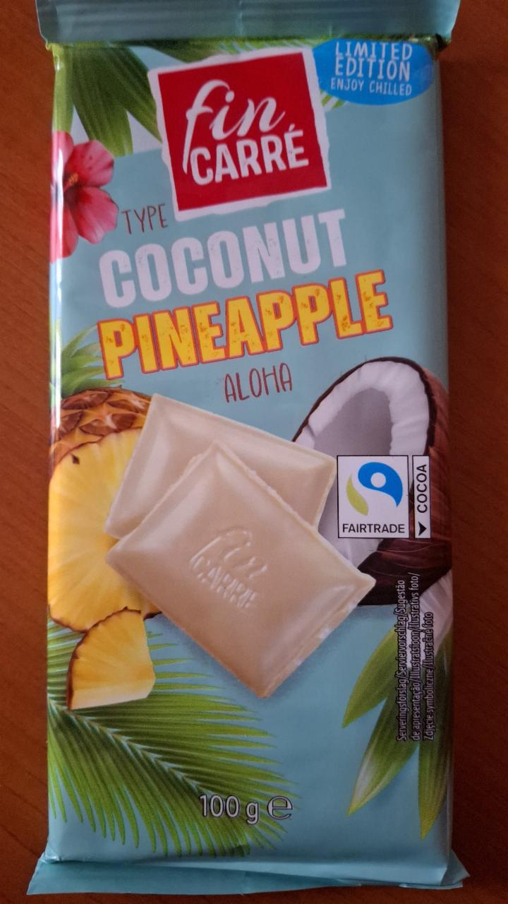 Fotografie - Coconut Pineapple Fin Carré