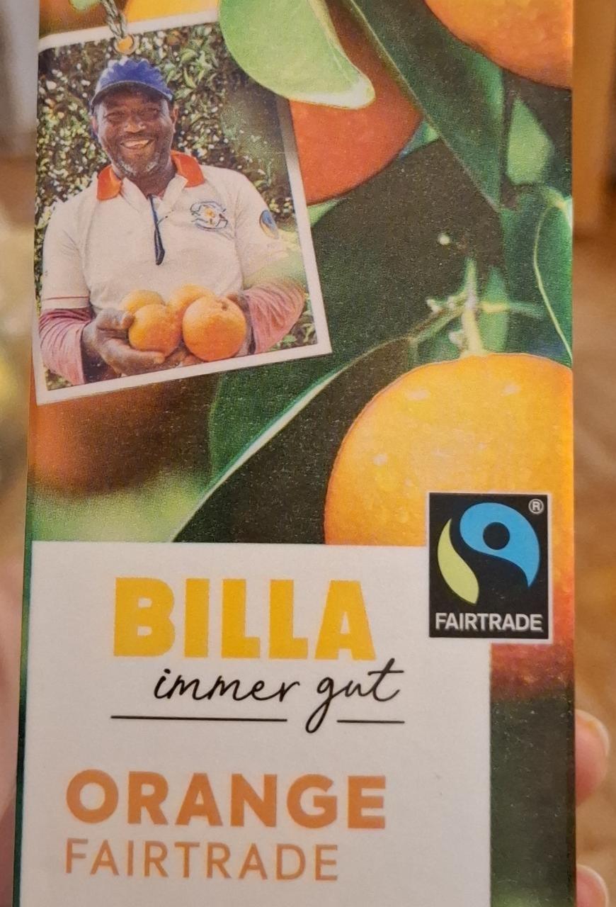 Fotografie - Orange Fairtrade Billa