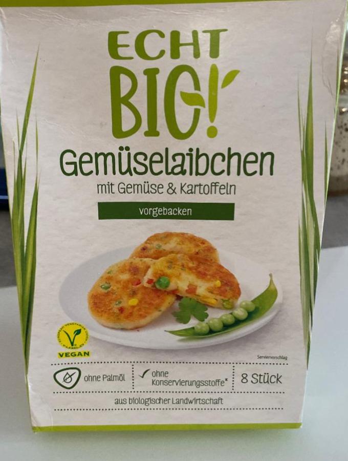 Fotografie - Gemüselaibchen mit Gemüse & Kartoffeln Echt Bio!