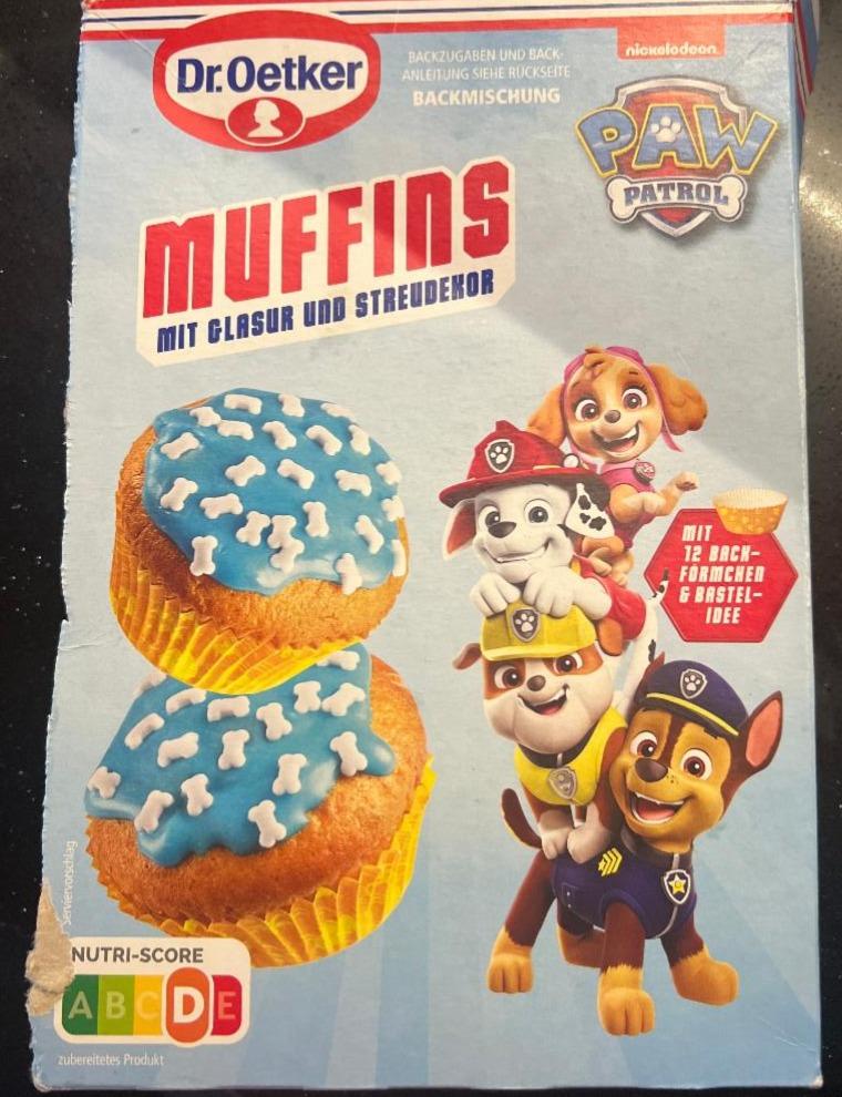 Fotografie - Muffins mit glasur und streudekor Dr.Oetker