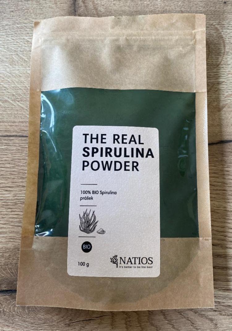 Fotografie - The real spirulina powder bio Natios