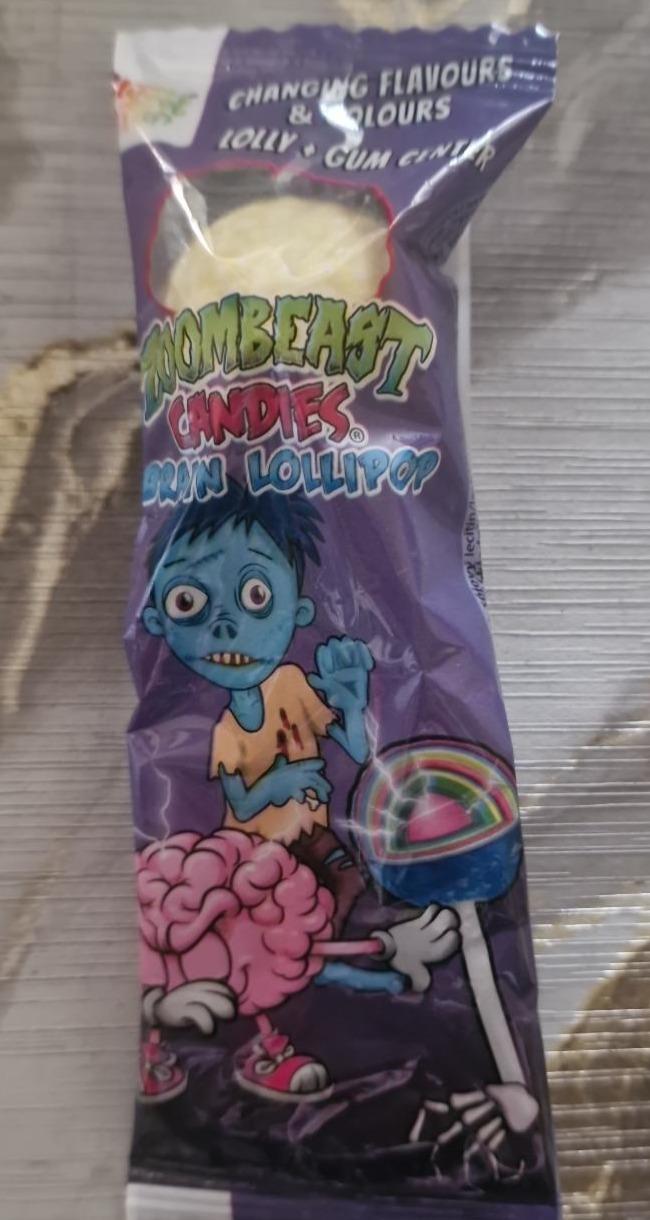 Fotografie - Zoombeast candies brain lollipop Sweet 'n Fun