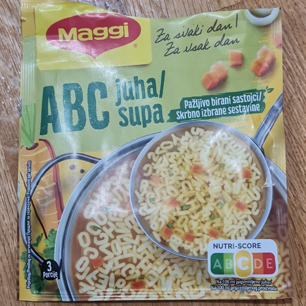 Fotografie - Maggi ABC Juha supa