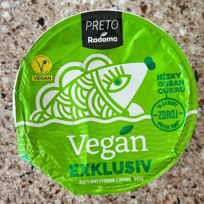 Fotografie - Vegan Exklusiv Preto Radoma