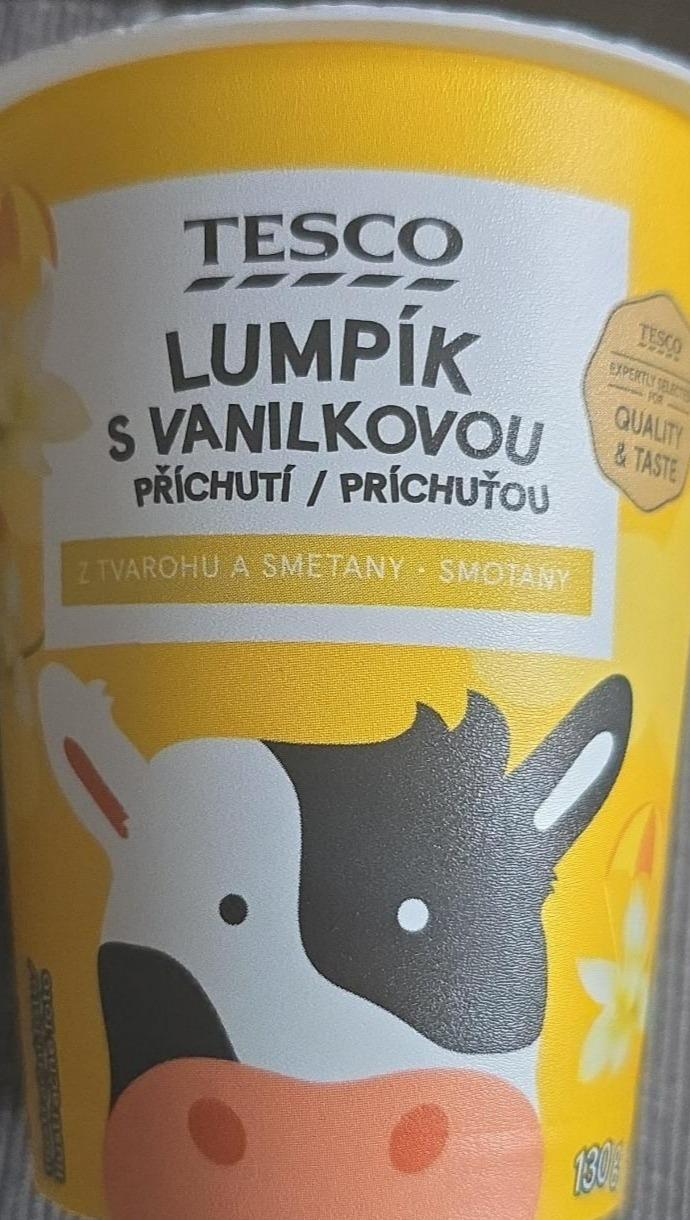 Fotografie - Lumpík s vanilkovou príchuťou Tesco