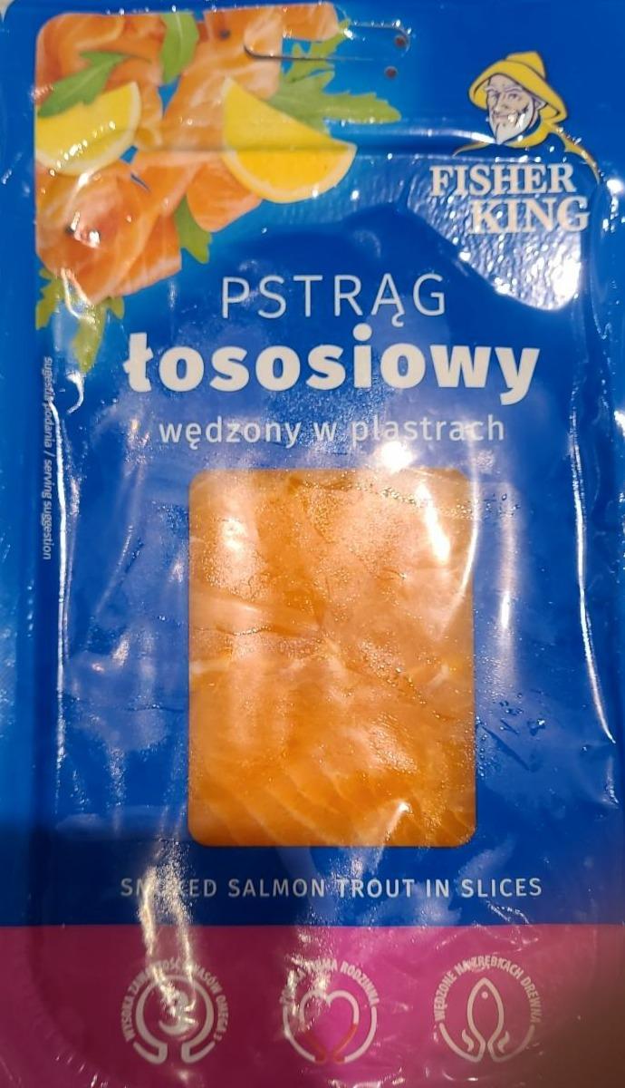 Fotografie - Pstrąg łososiowy wędzony Fisher king