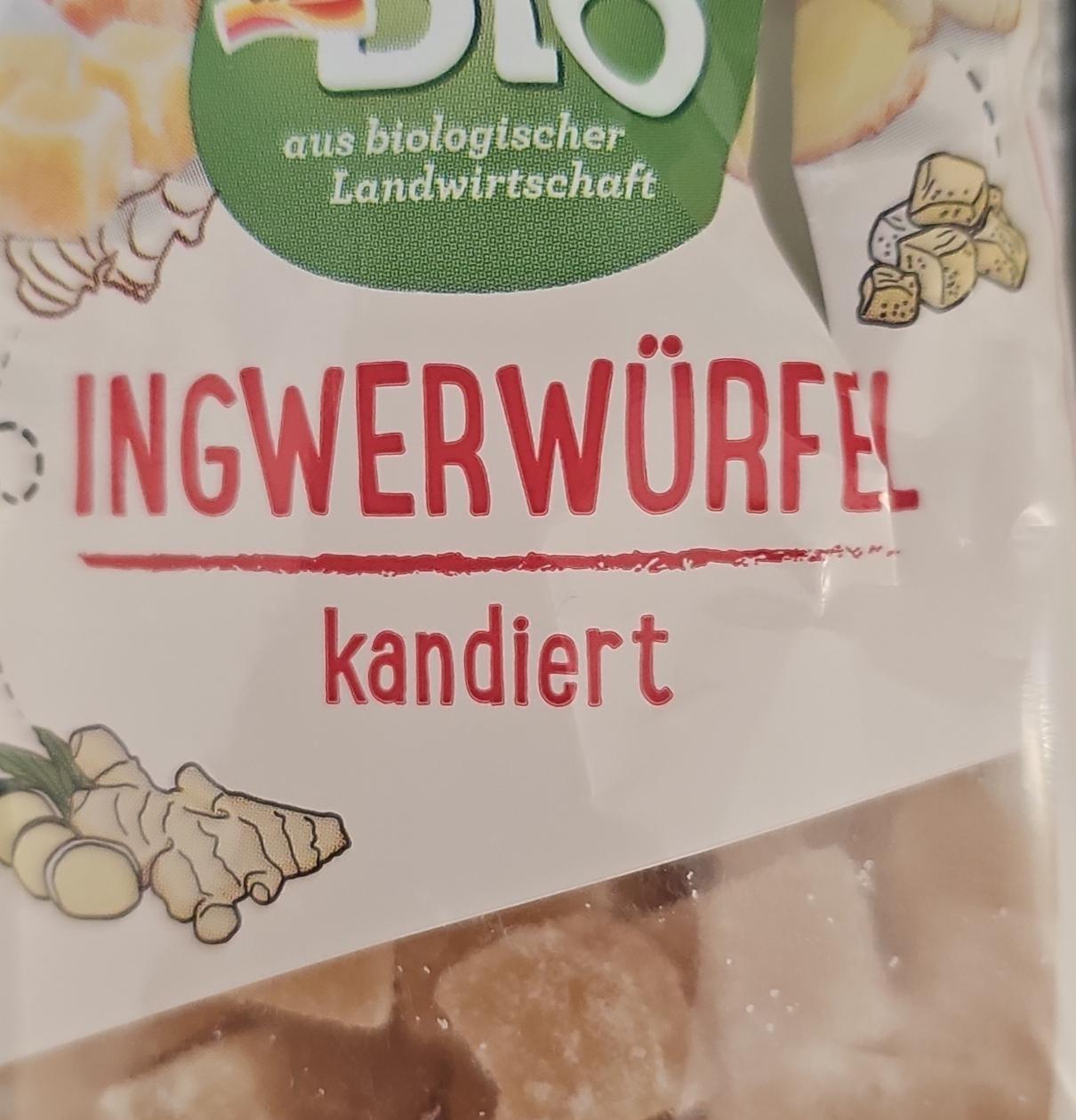 Fotografie - BIO dmBio Ingwer würfel