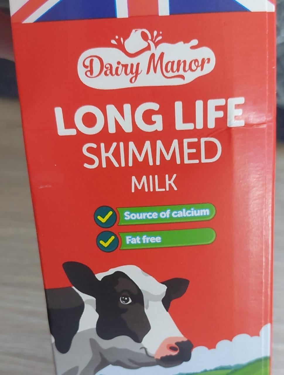 Fotografie - Long life skimmed milk Dairy Manor