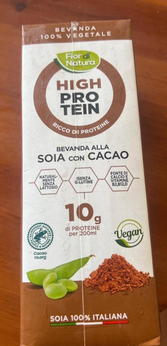 Fotografie - High Protein Soia con Cacao Fior di Natura