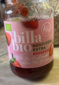 Fotografie - Konfitüre Extra Erdbeere billa bio