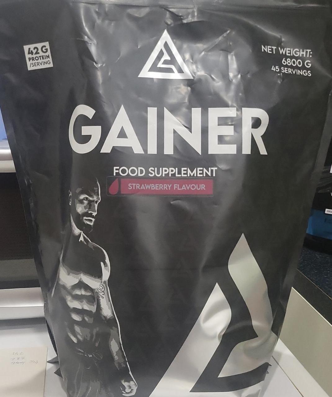 Fotografie - Gainer Strawberry Flavour Lazar Angelov