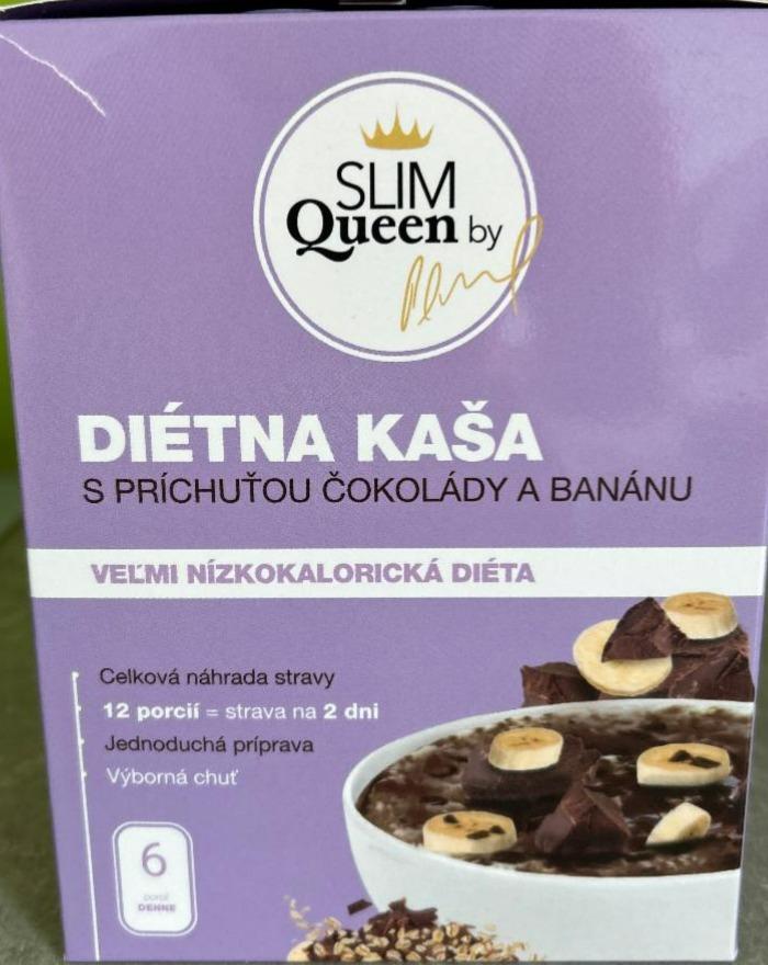 Fotografie - Diétna kaša s príchuťou čokolády a banánu Slim Queen