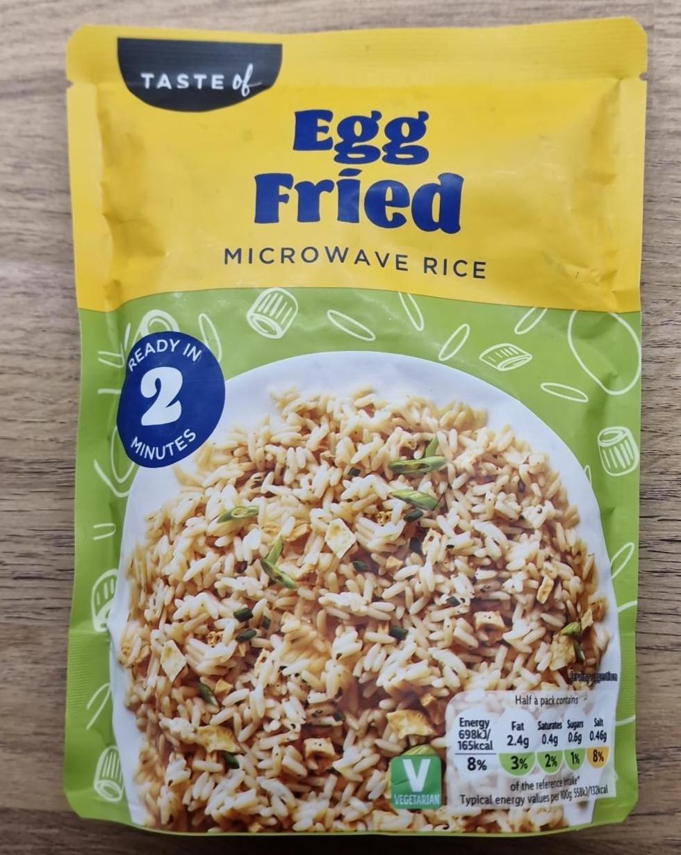 Fotografie - Egg Fried Microwave Rice Taste of