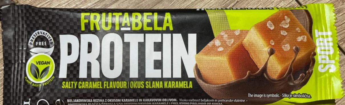 Fotografie - Protein Salty Caramel Flavour Sport Frutabela