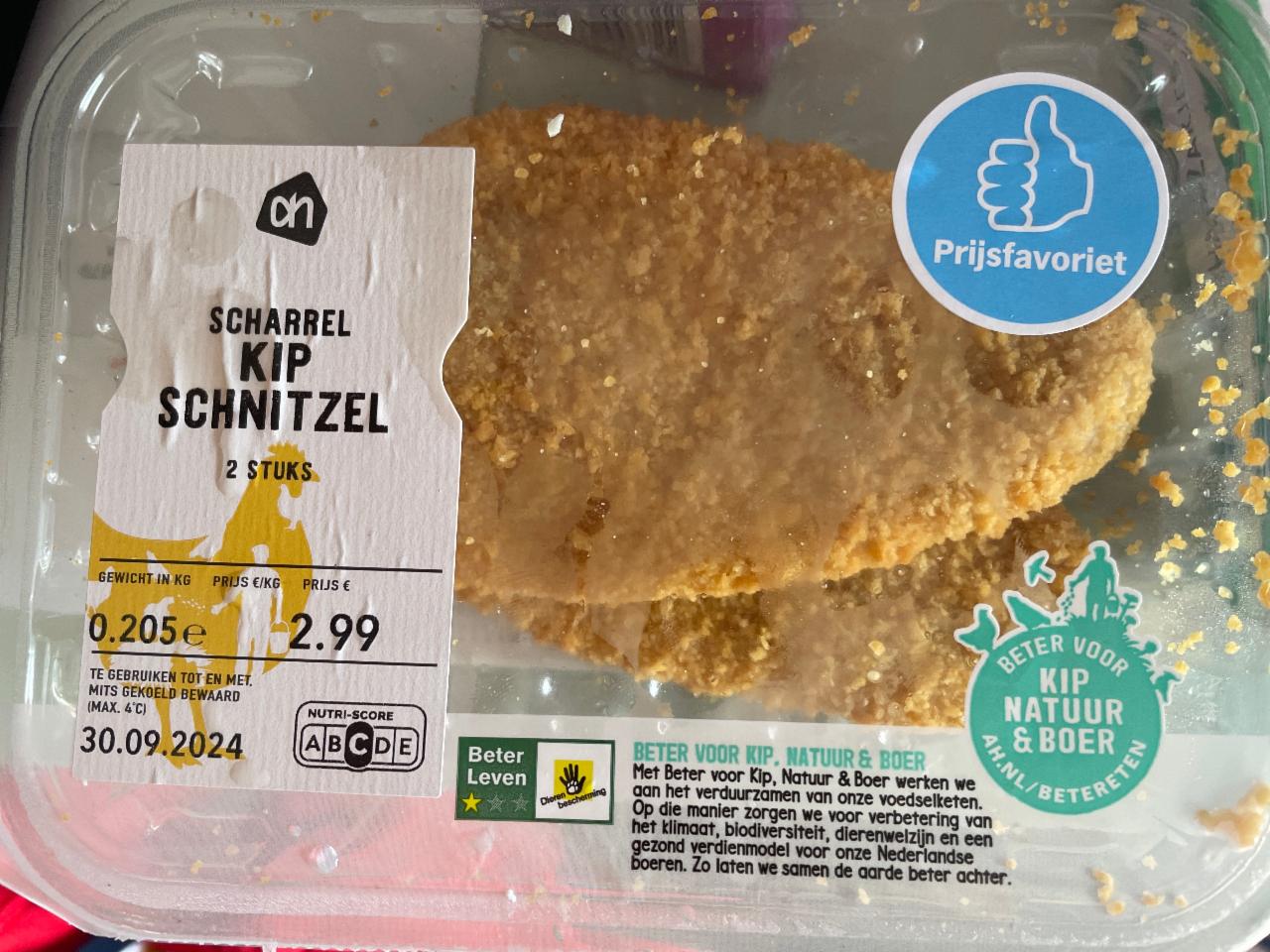 Fotografie - Scharrel Kip Schnitzel ah