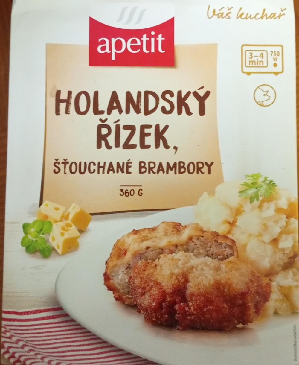 Fotografie - Holandský řízek, šťouchané brambory Apetit