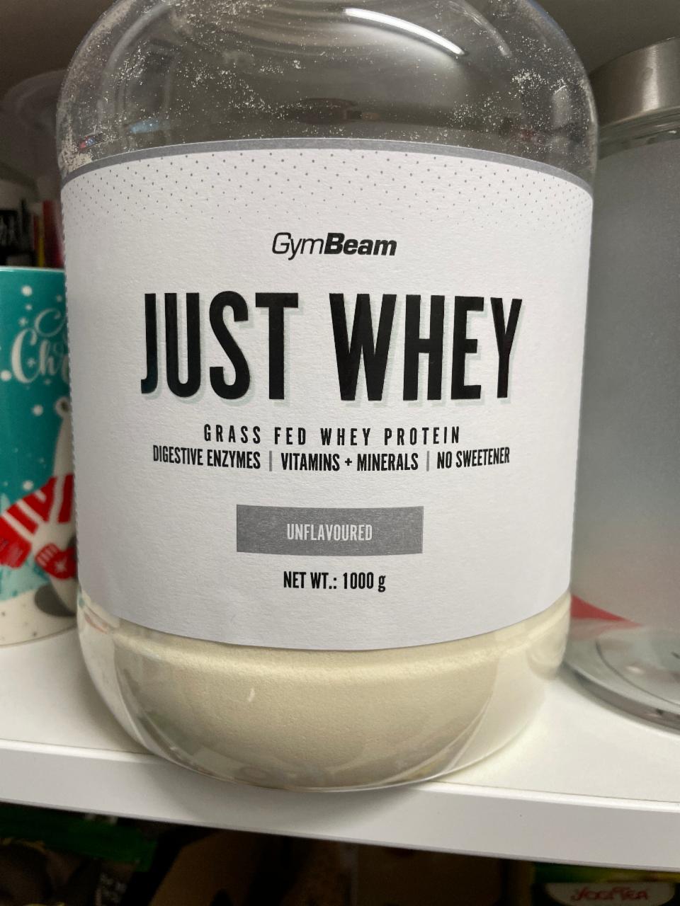 Fotografie - Just Whey Unflavoured GymBeam