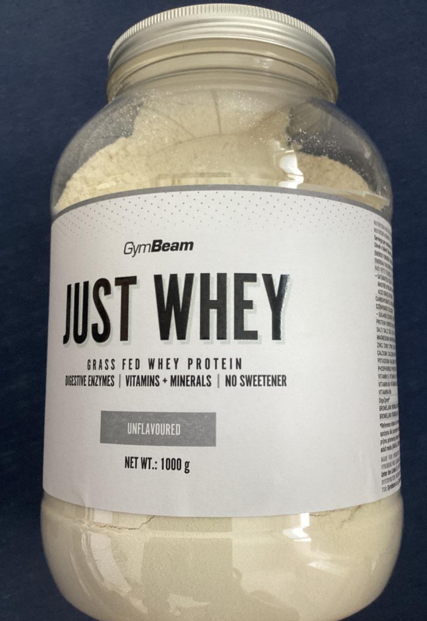 Fotografie - Just Whey Unflavoured GymBeam