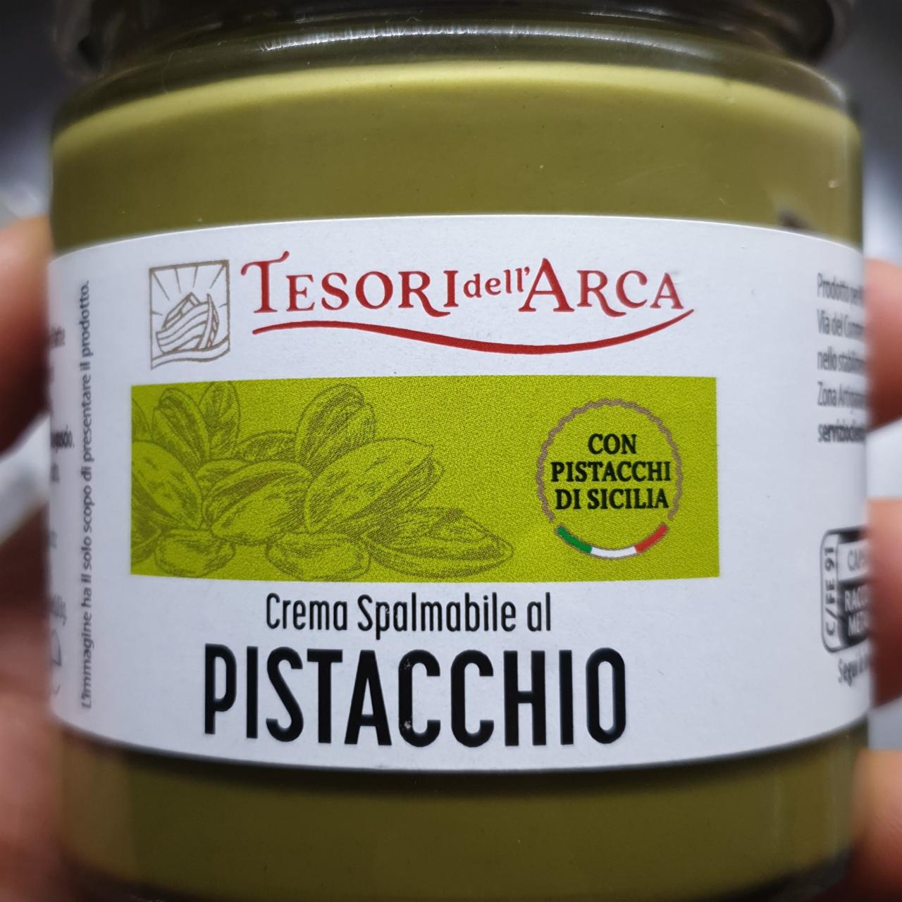 Fotografie - Crema Spalmabile al Pistacchio Tesori dell'Arca