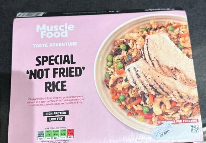 Fotografie - Special Not Fried Rice Muscle Food