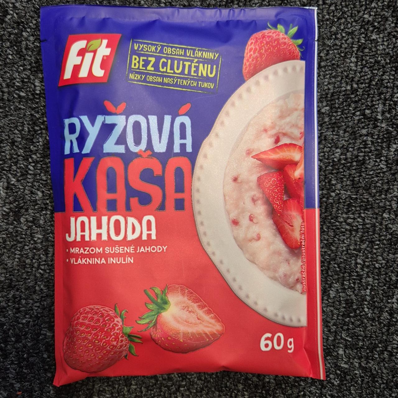 Fotografie - Ryžová kaša Jahoda Fit