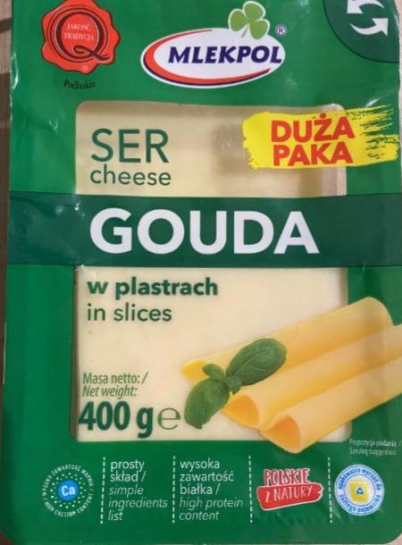 Fotografie - Ser Gouda w plastrach Mlekpol