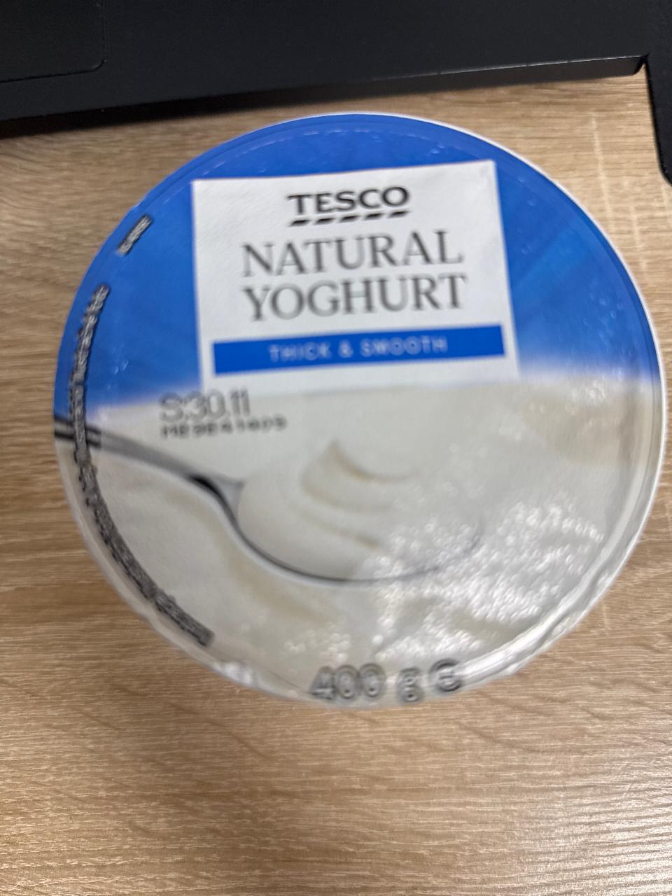 Fotografie - Natural yogurt Tesco