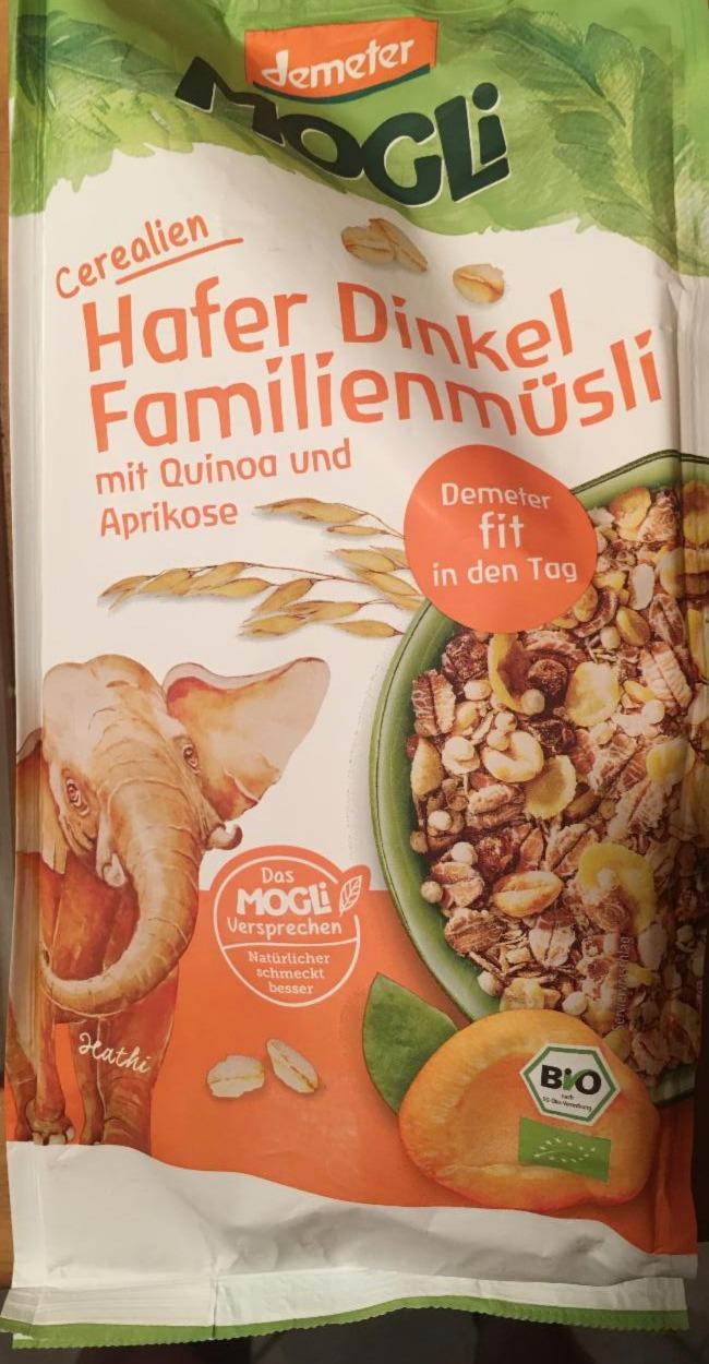 Fotografie - Hafer Dinkel Familienmüsli