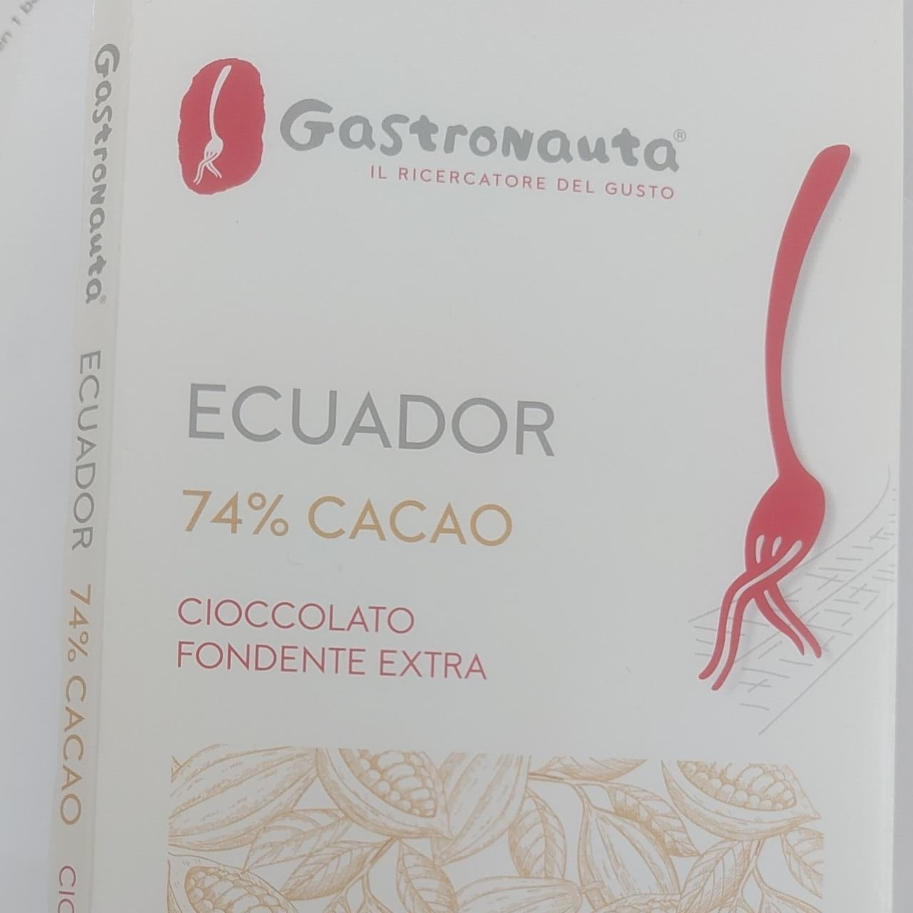 Fotografie - Ecuador 74% Cacao Gastronauta