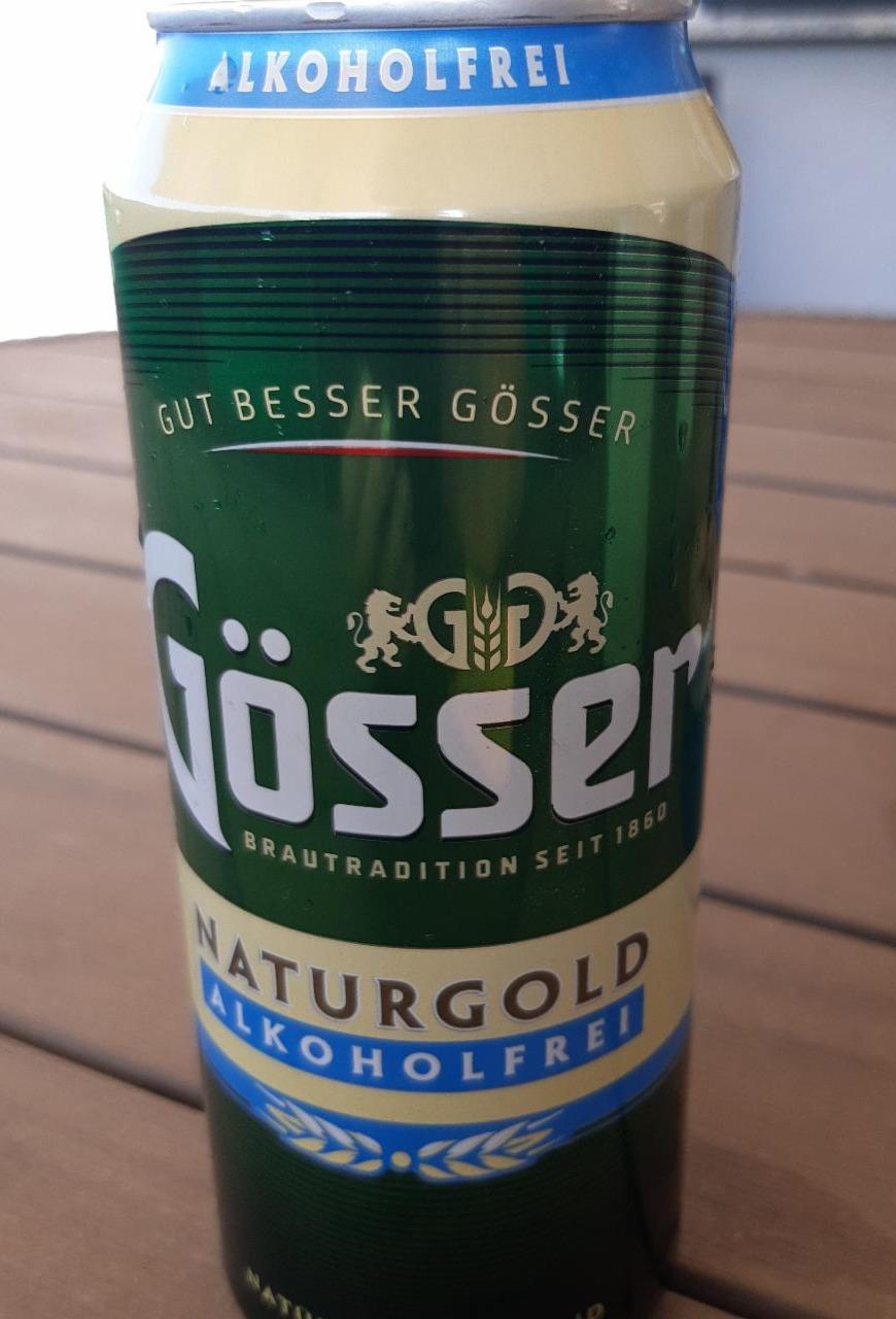 Fotografie - Gösser Naturgold Alkoholfrei