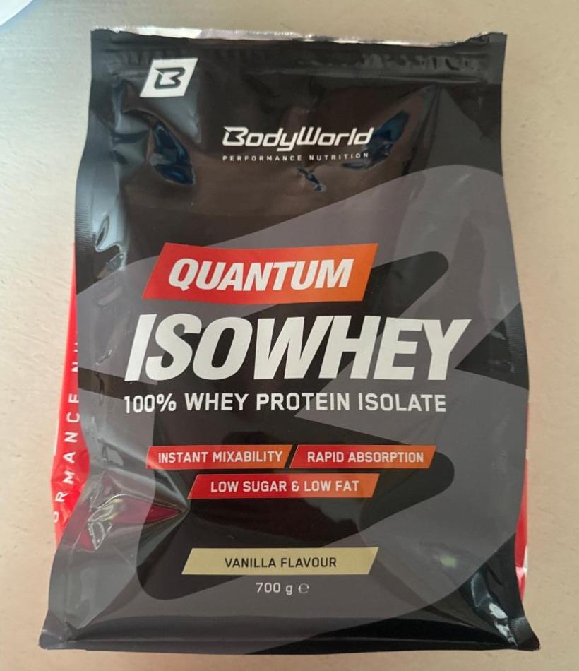 Fotografie - Quantum Isowhey Vanilla flavour BodyWorld