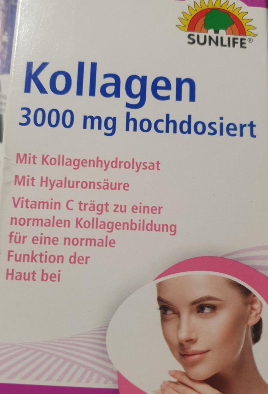 Fotografie - Kollagen 3000 mg hochdosiert Sunlife