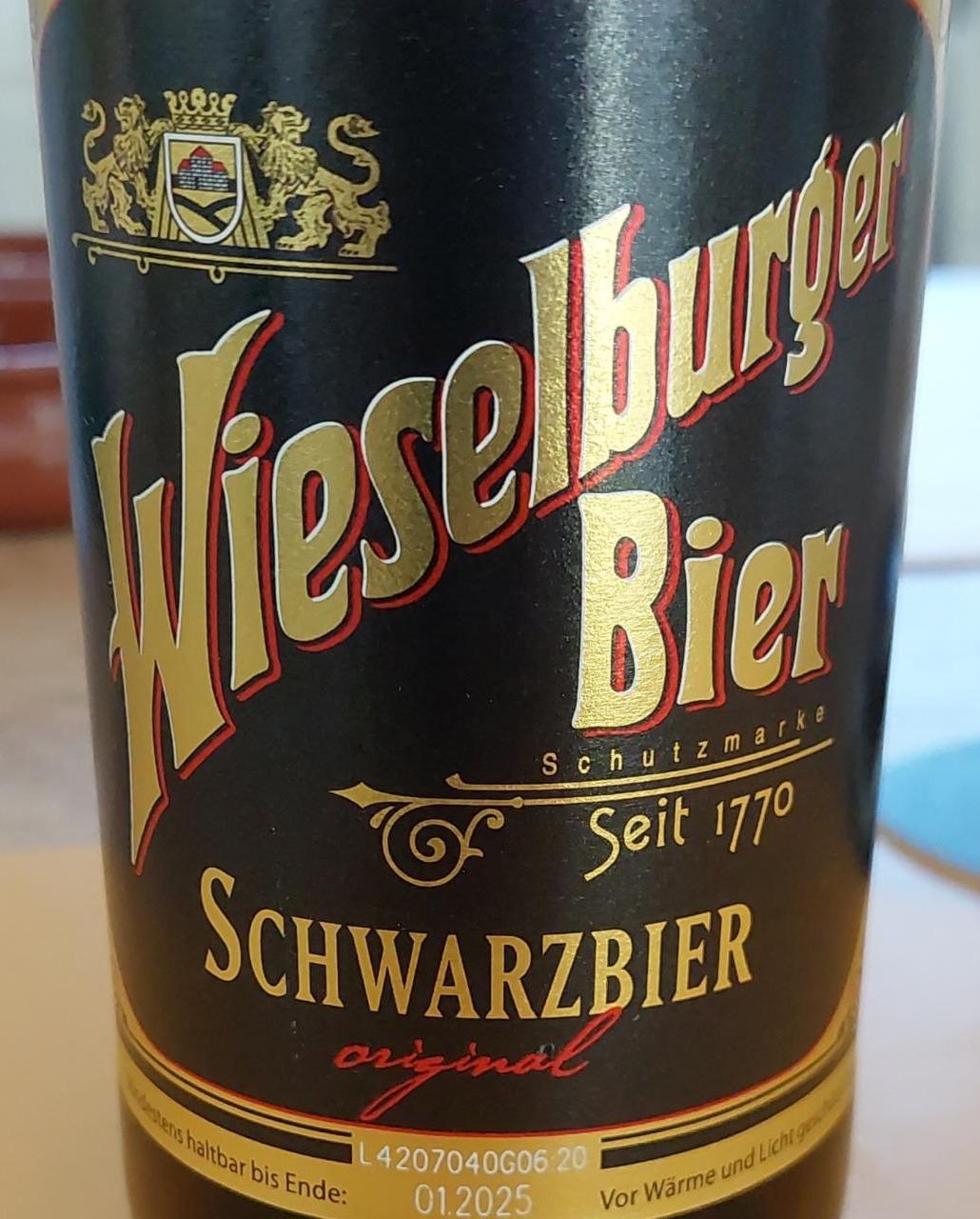 Fotografie - Bier schwarzbier original Wieselburger