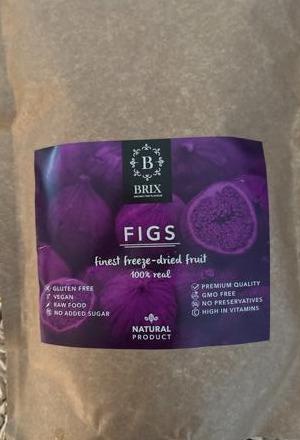 Fotografie - Figs finest freeze-dried fruit Brix