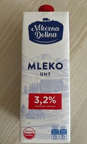 Fotografie - Mleko UHT 3,2% Mleczna Dolina