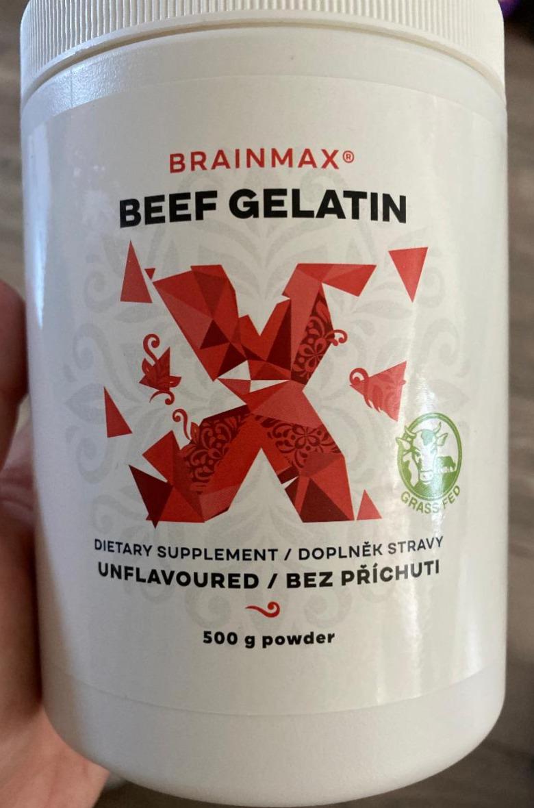 Fotografie - Beef Gelatin Unflavoured Brainmax