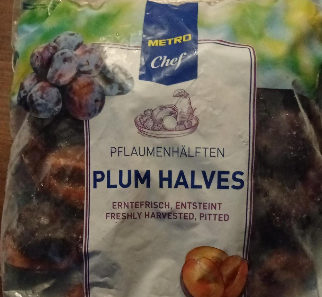 Fotografie - Plum halves Metro Chef