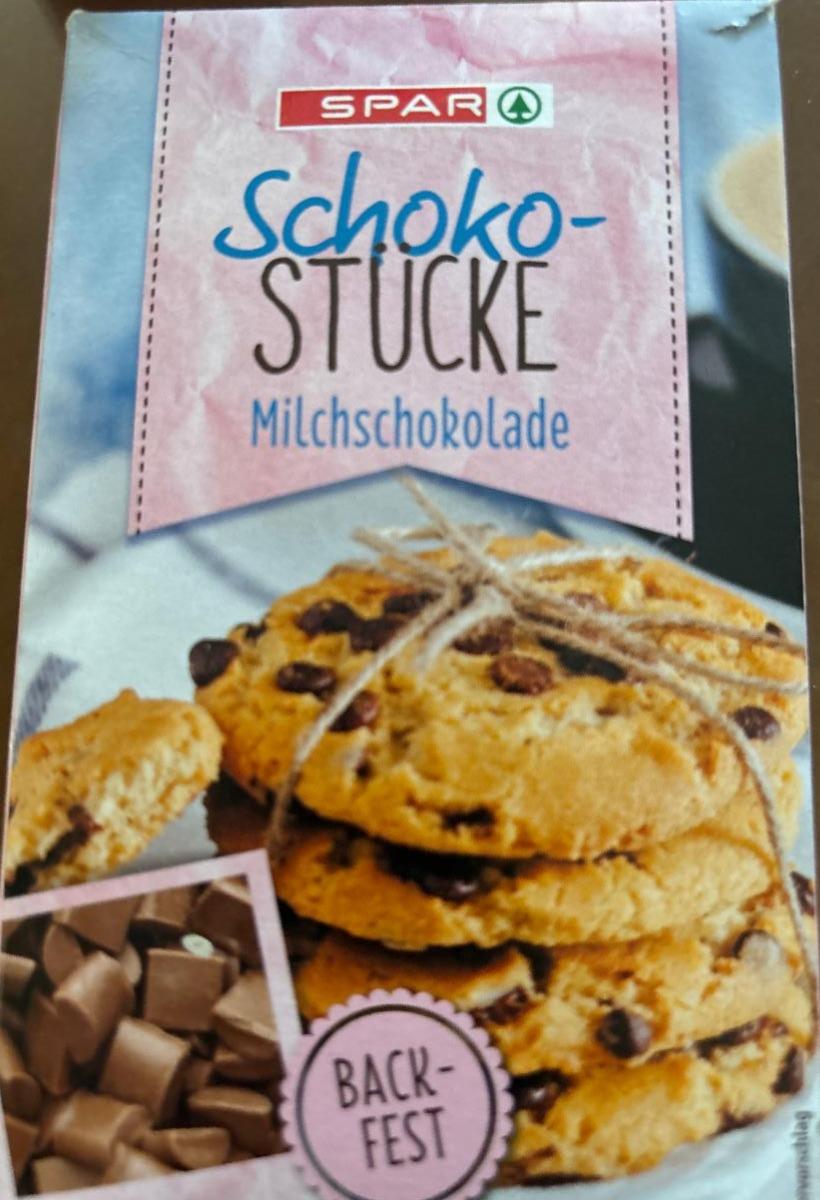 Fotografie - Schoko-Stücke Milchschokolade Spar