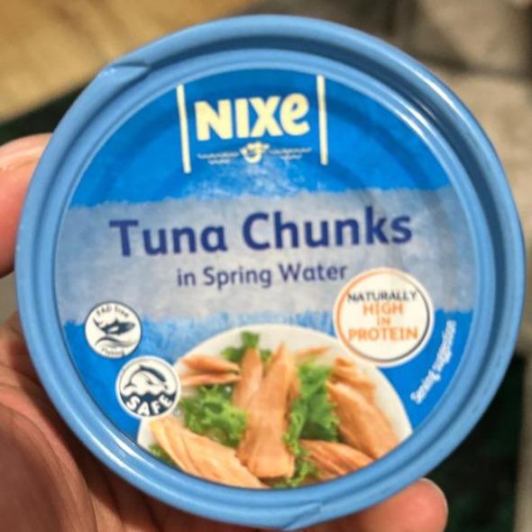 Fotografie - Tuna Chunks in Spring Water Nixe