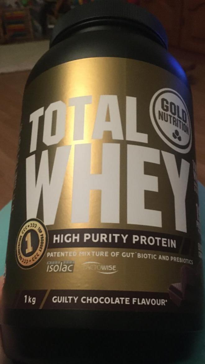 Fotografie - Total Whey čokoláda Gold Nutrition