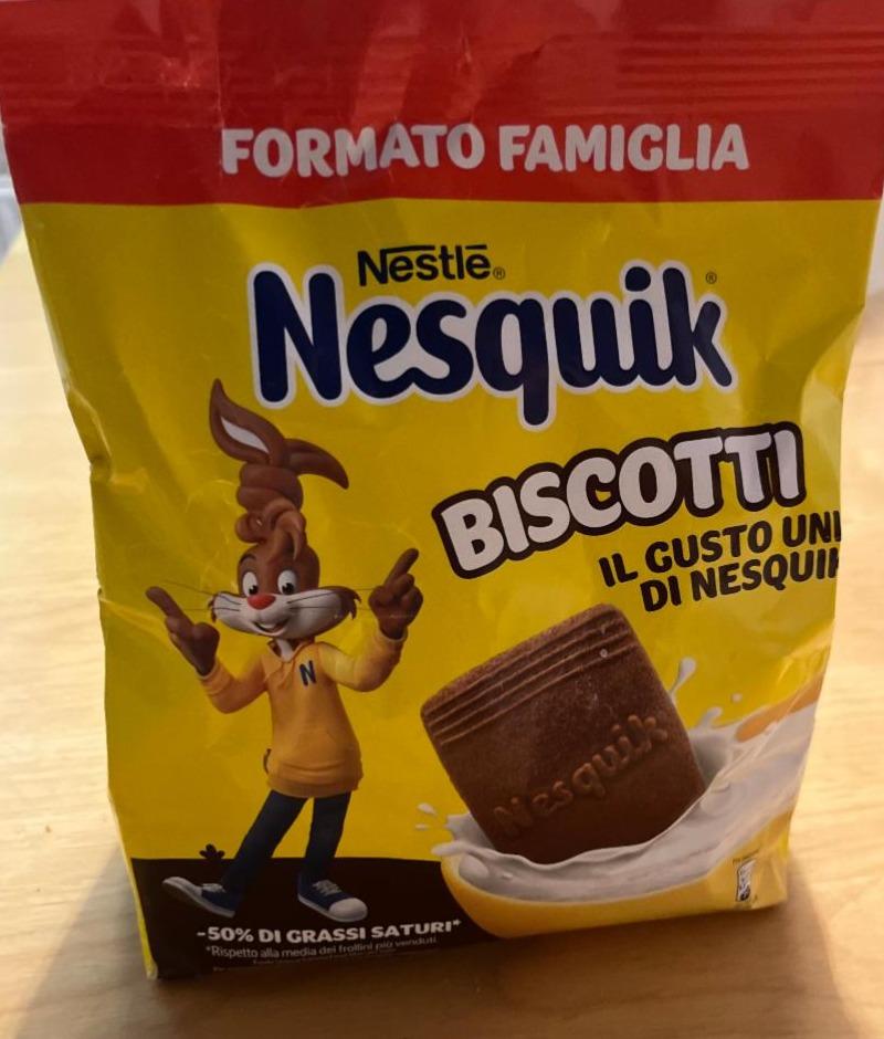 Fotografie - Nesquik Biscotti Nestlé