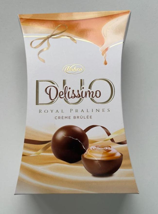 Fotografie - Delissimo Duo Royal Pralines Crème Brûlée Vobro