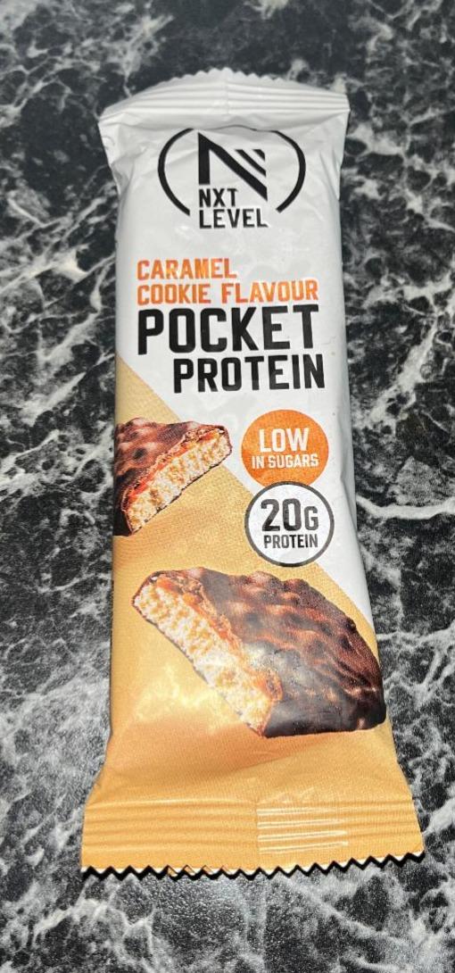 Fotografie - Pocket Protein Caramel Cookie Flavour NXT Level