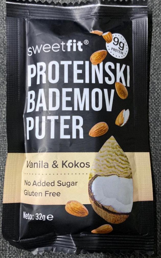 Fotografie - Proteinski Bademov Puter Vanilla & Kokos sweetfit