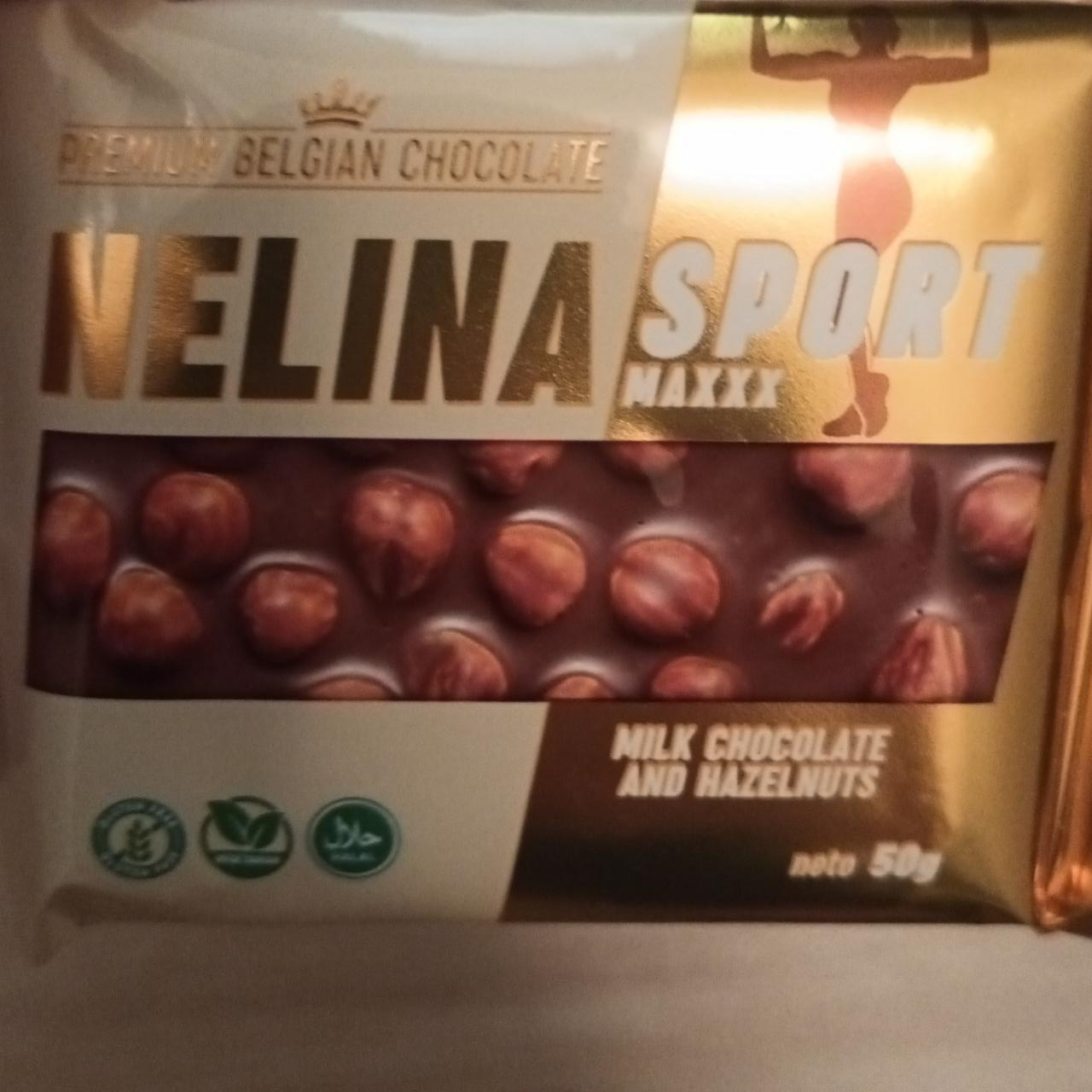 Fotografie - Nelina Sport Maxxx Milk Chocolate And Hazelnuts