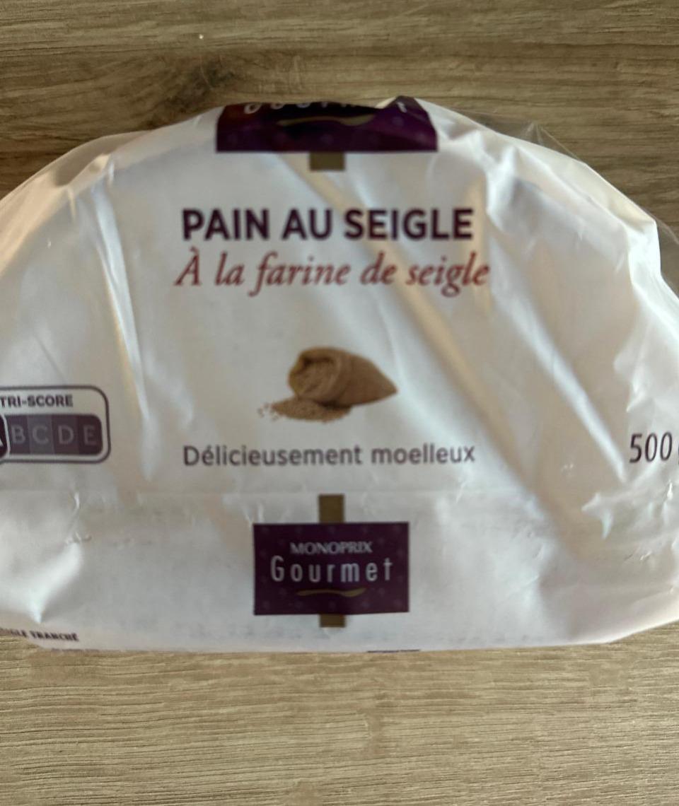 Fotografie - Pain au seigle à la farine de seigle Monoprix