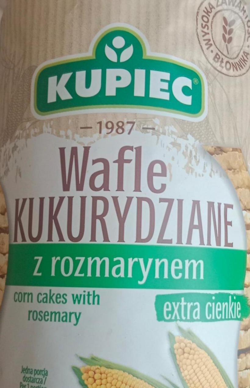 Fotografie - Wafle kukurydziane z rozmarynem Kupiec