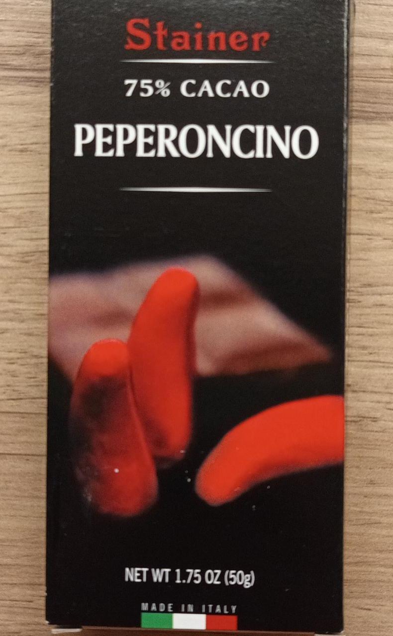 Fotografie - Peperoncino 75% cacao Stainer