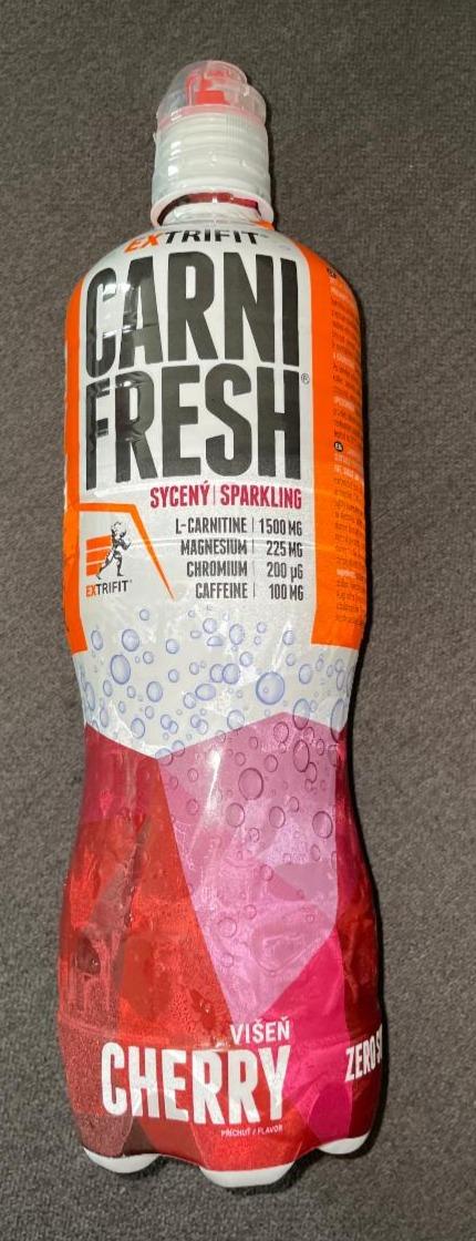 Fotografie - Carni fresh Sparkling with Caffein Višeň Extrifit