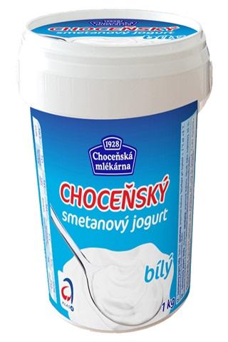 Fotografie - choceňský biely jogurt smotanový